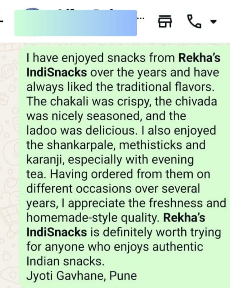 Jyoti Gavhane, Pune customer testimonial